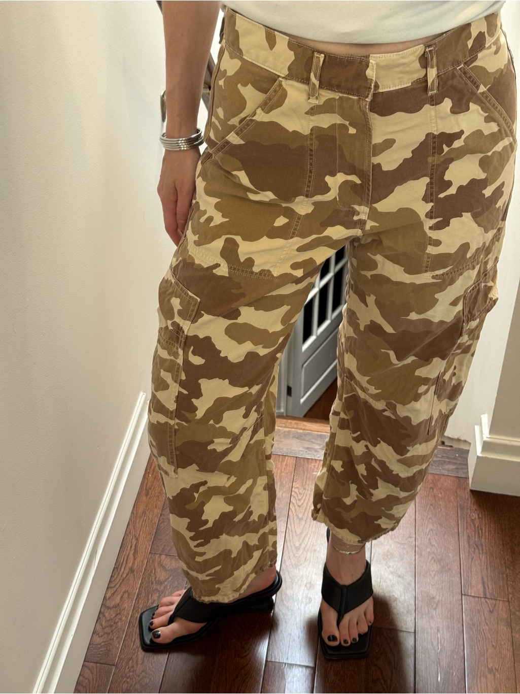 Citizens Of Humanity Beige & Brown Camo Pants